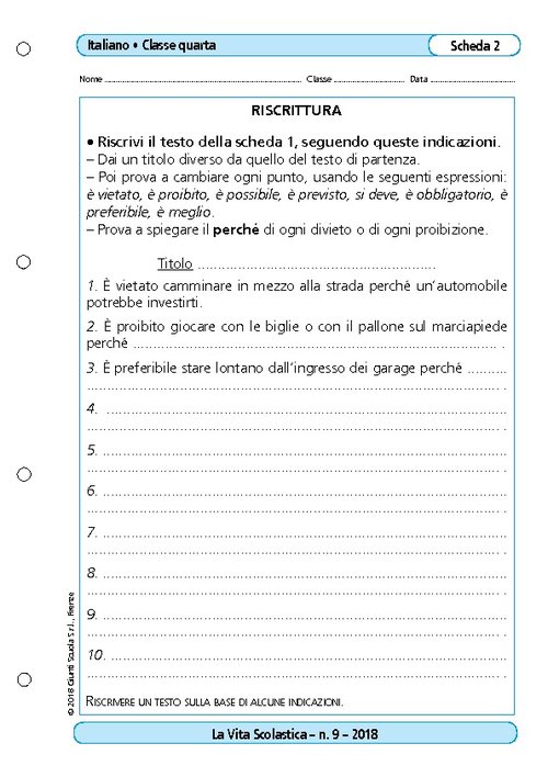 Riscrittura | Giunti Scuola Riscrittura | Giunti Scuola