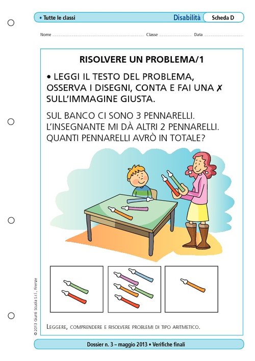 Risolvere un problema/1 | Giunti Scuola Risolvere un problema/1 | Giunti Scuola