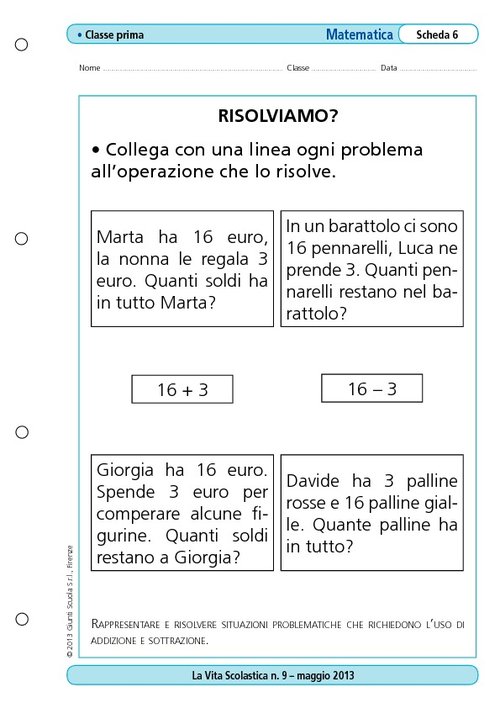 Risolviamo? | Giunti Scuola