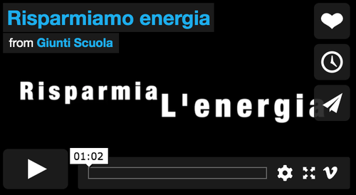 Risparmiamo l'energia | Giunti Scuola Risparmiamo l'energia | Giunti Scuola