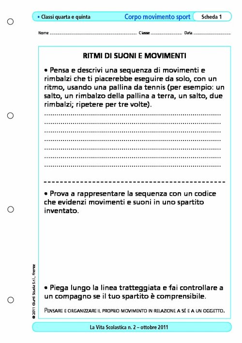 Ritmi di suoni e movimenti | Giunti Scuola Ritmi di suoni e movimenti | Giunti Scuola