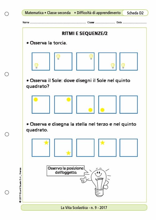 Ritmi e sequenze/2 | Giunti Scuola Ritmi e sequenze/2 | Giunti Scuola