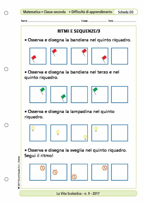 Ritmi e sequenze/3 | Giunti Scuola Ritmi e sequenze/3 | Giunti Scuola