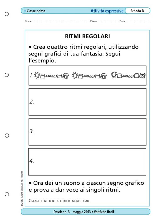 Ritmi regolari | Giunti Scuola Ritmi regolari | Giunti Scuola