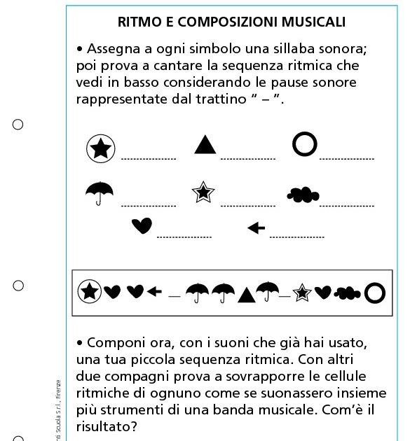 Ritmo e composizioni musicali | Giunti Scuola