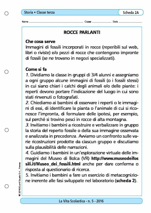 Rocce parlanti | Giunti Scuola