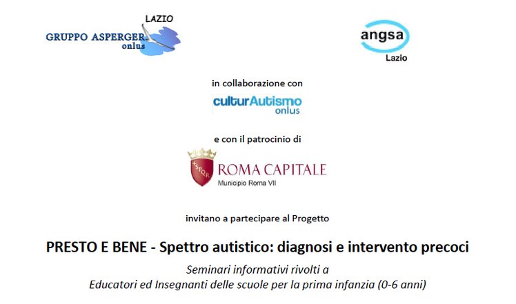 Roma - "Spettro autistico", seminari informativi gratuiti | Giunti Scuola