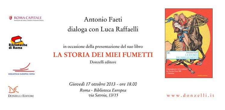 Roma - Storie d'Italia e di fumetti. Antonio Faeti presenta il suo nuovo libro | Giunti Scuola