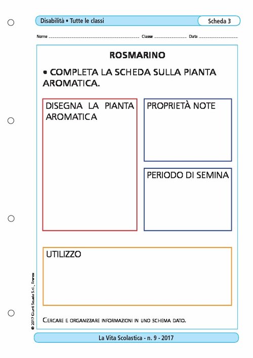 Rosmarino | Giunti Scuola Rosmarino | Giunti Scuola