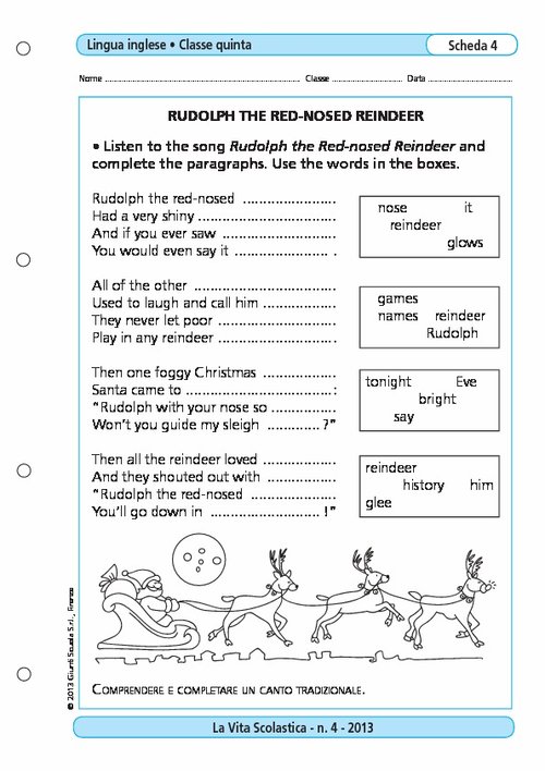 Rudolph the red-nosed reindeer | Giunti Scuola Rudolph the red-nosed reindeer | Giunti Scuola