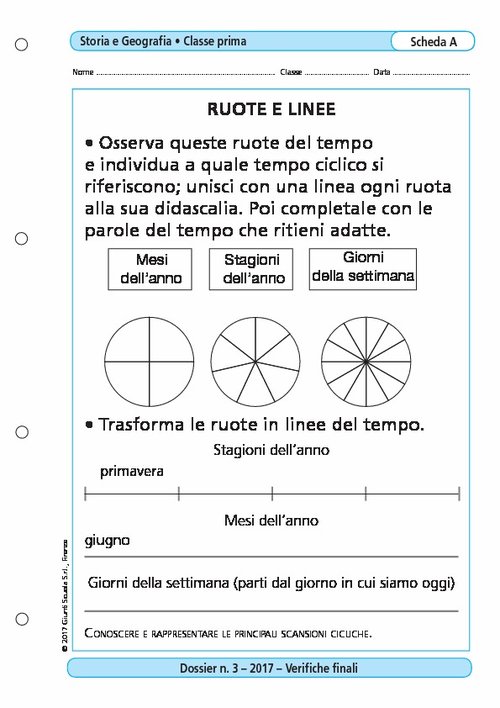 Ruote e linee | Giunti Scuola Ruote e linee | Giunti Scuola