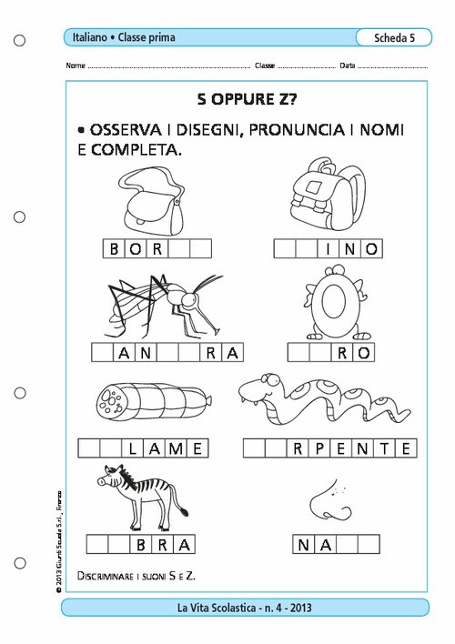 S oppure Z? | Giunti Scuola S oppure Z? | Giunti Scuola