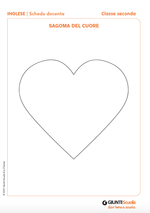 Sagoma del cuore | Giunti Scuola Sagoma del cuore | Giunti Scuola