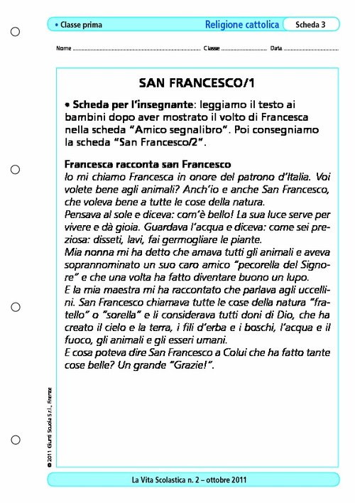 San Francesco/1 | Giunti Scuola San Francesco/1 | Giunti Scuola