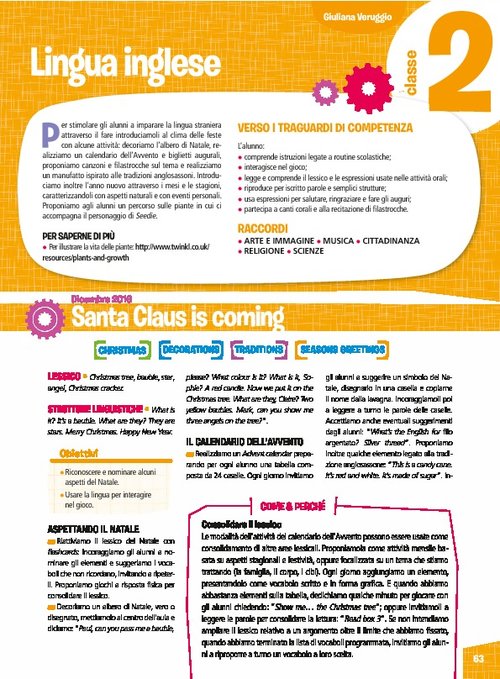 Santa Claus is coming - A new years comes | Giunti Scuola