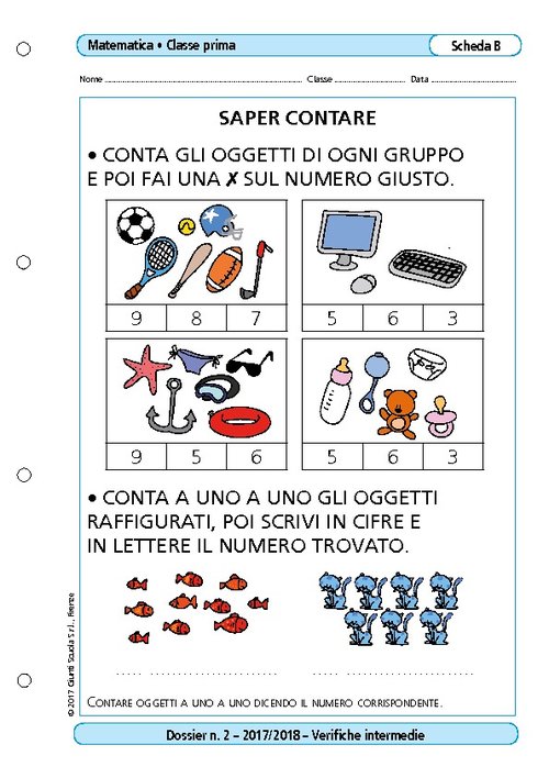Saper contare | Giunti Scuola Saper contare | Giunti Scuola