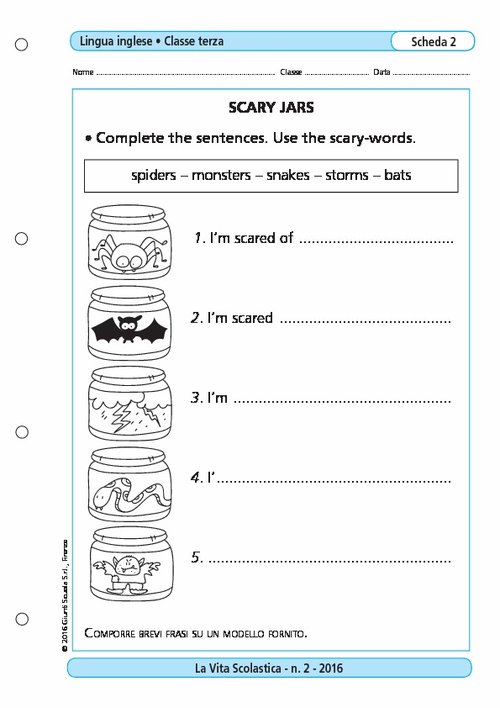Scary jars | Giunti Scuola Scary jars | Giunti Scuola