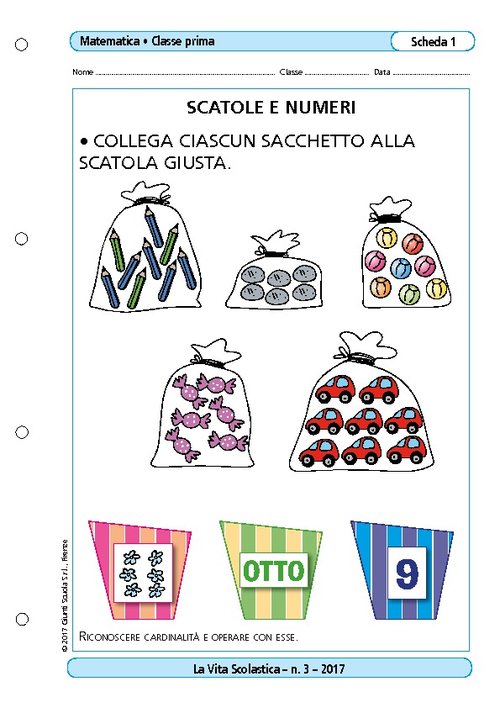 Scatole e numeri | Giunti Scuola Scatole e numeri | Giunti Scuola