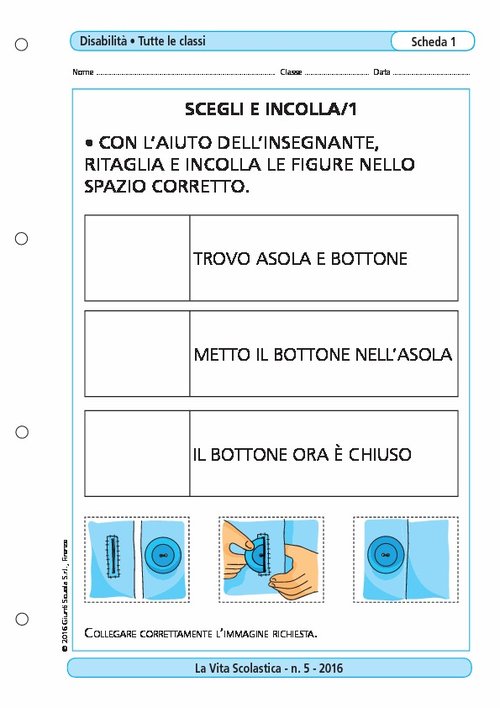 Scegli e incolla/1 | Giunti Scuola Scegli e incolla/1 | Giunti Scuola