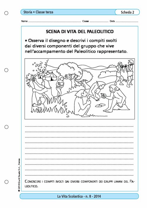 Scena di vita del Paleolitico | Giunti Scuola Scena di vita del Paleolitico | Giunti Scuola