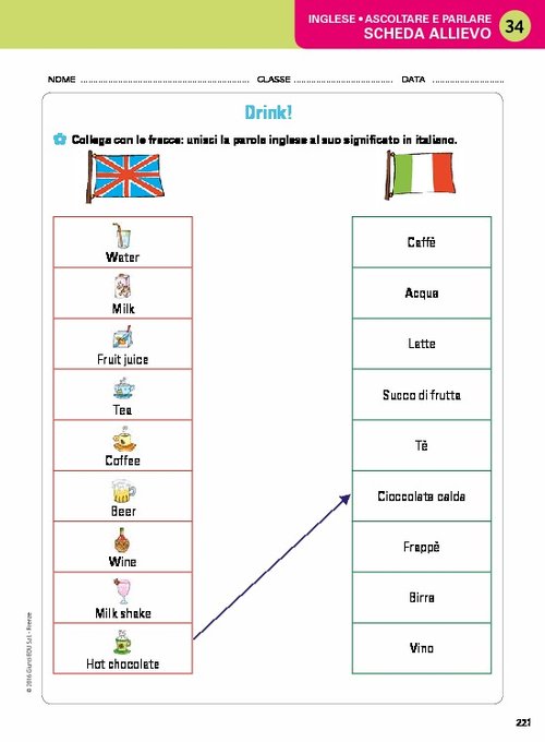 Scheda allievo 34 | Giunti Scuola Scheda allievo 34 | Giunti Scuola