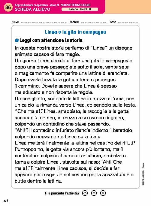 Schede allievo del volume (Area 9) | Giunti Scuola Schede allievo del volume (Area 9) | Giunti Scuola