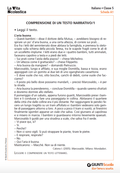 Schede classe quinta – Verifiche finali 2020-2021 | Giunti Scuola Schede classe quinta – Verifiche finali 2020-2021 | Giunti Scuola