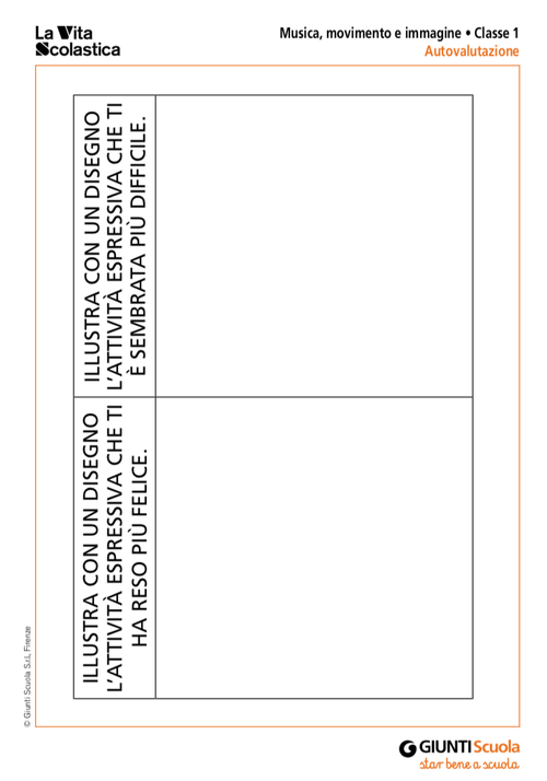 Schede per l'autovalutazione | Giunti Scuola Schede per l'autovalutazione | Giunti Scuola