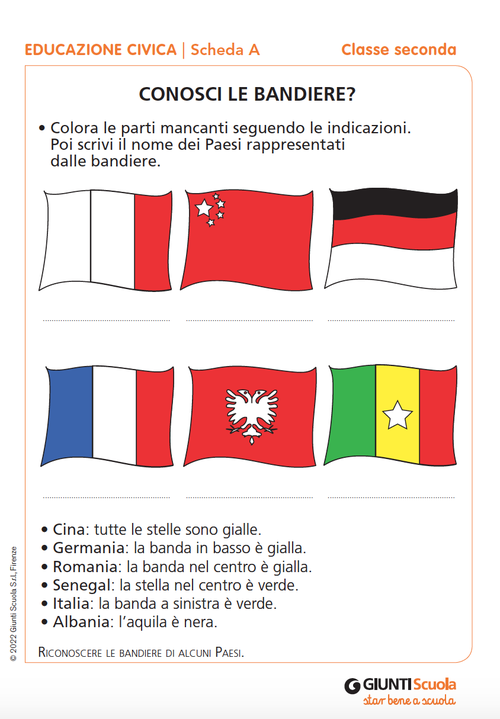 Schede verifiche intermedie | Educazione civica 2 | Giunti Scuola Schede verifiche intermedie | Educazione civica 2 | Giunti Scuola