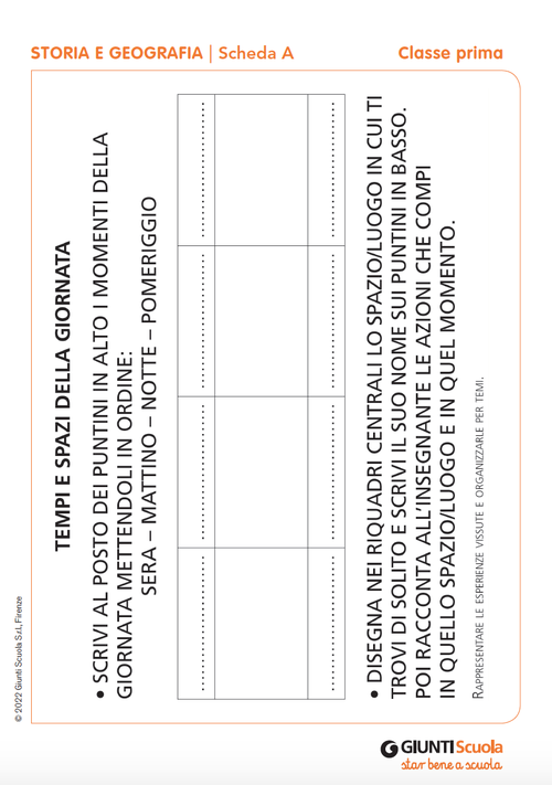 Schede verifiche intermedie | Storia e Geografia 1 | Giunti Scuola Schede verifiche intermedie | Storia e Geografia 1 | Giunti Scuola