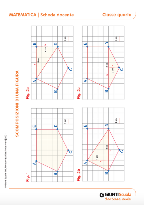 Scomposizioni di una figura | Giunti Scuola