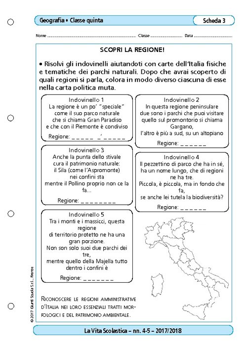 Scopri la regione! | Giunti Scuola Scopri la regione! | Giunti Scuola