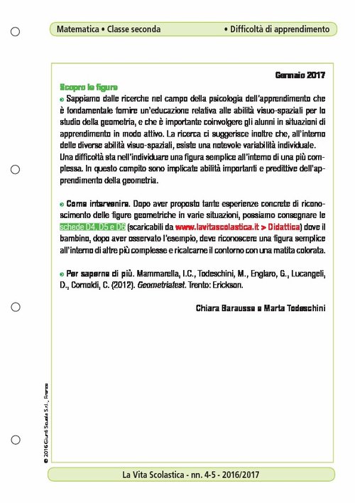Scopro le figure | Giunti Scuola Scopro le figure | Giunti Scuola