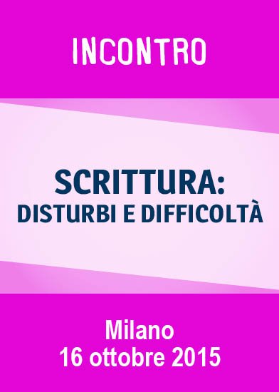 Scrittura: disturbi e difficoltà. Un incontro con Cesare Cornoldi il 16 ottobre a Milano | Giunti Scuola