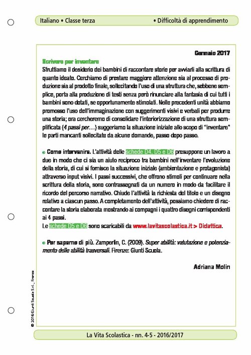 Scrivere per inventare | Giunti Scuola