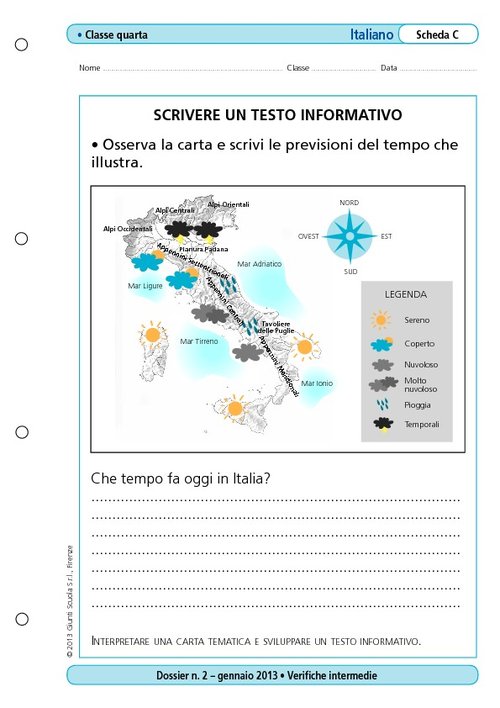 Scrivere un testo informativo | Giunti Scuola