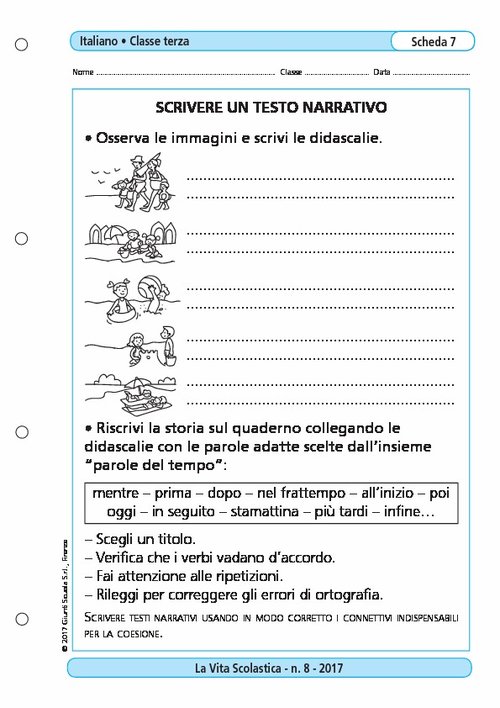 Scrivere un testo narrativo | Giunti Scuola Scrivere un testo narrativo | Giunti Scuola