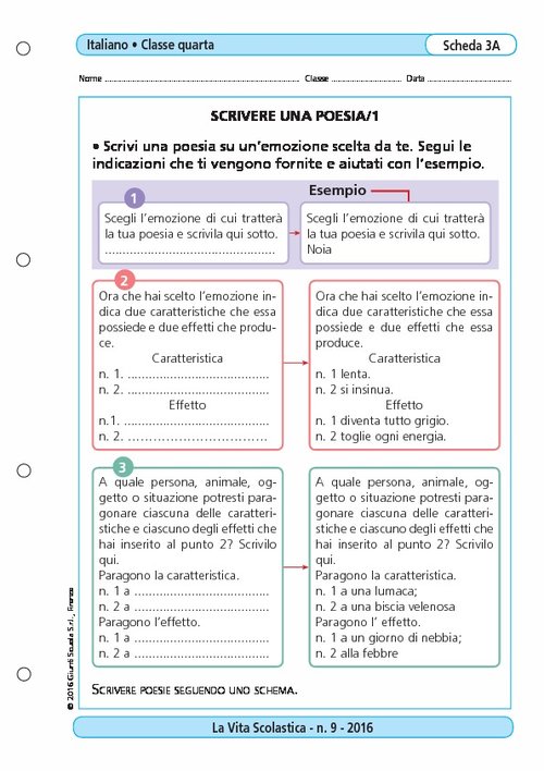 Scrivere una poesia/1 | Giunti Scuola Scrivere una poesia/1 | Giunti Scuola
