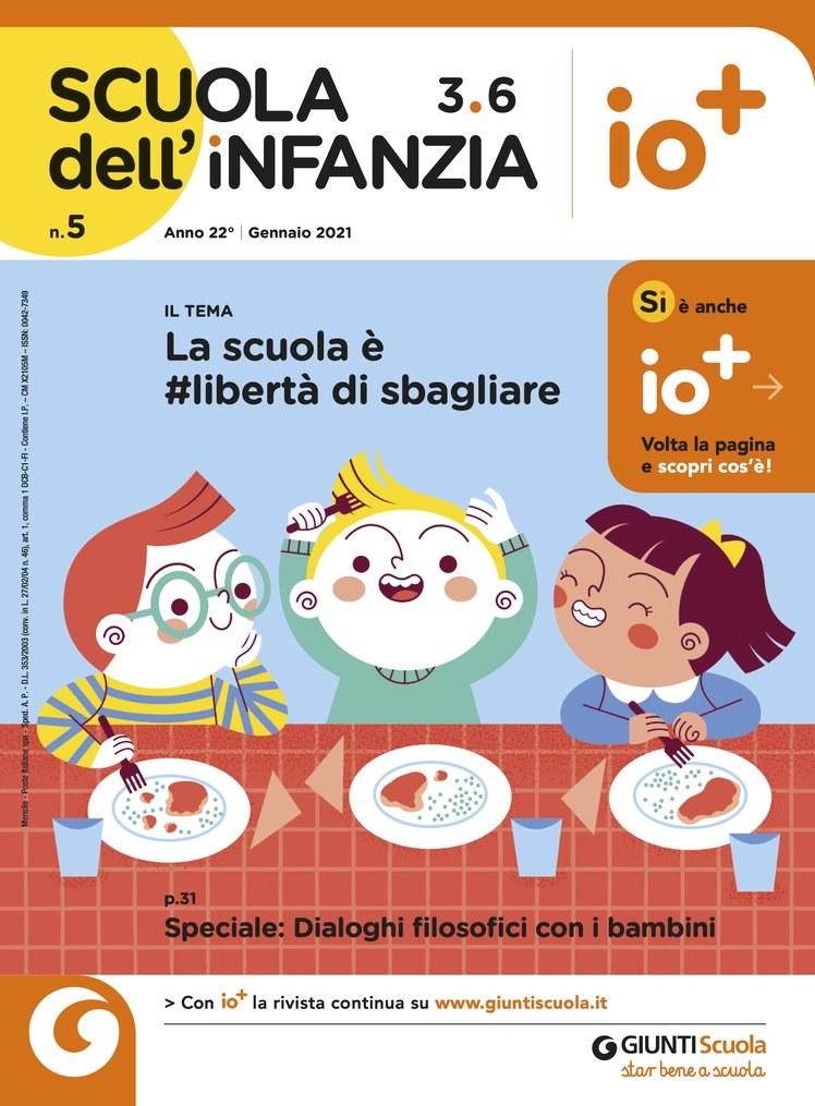 Scuola dell'infanzia di Gennaio: la scuola è #libertà di sbagliare | Giunti Scuola