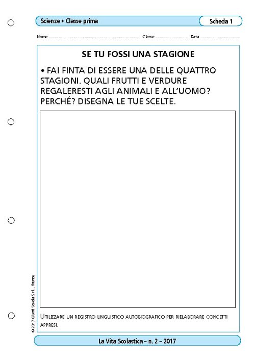 Se tu fossi una stagione | Giunti Scuola