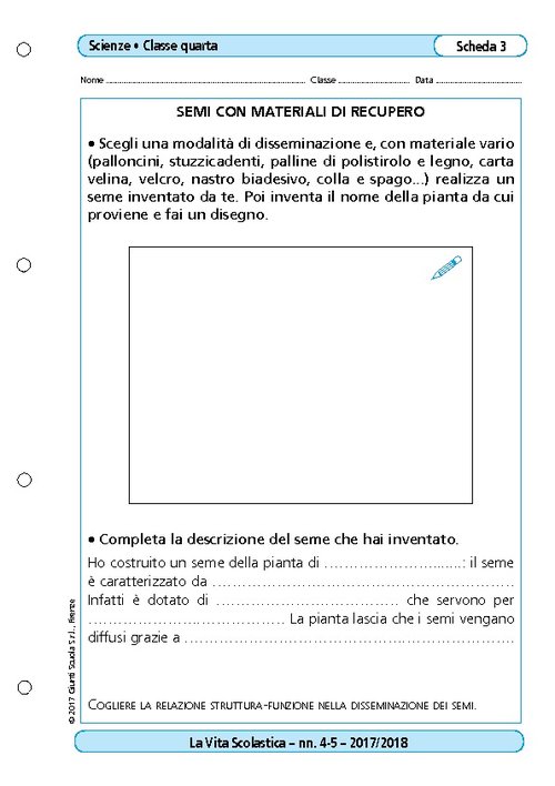 Semi con materiali di recupero | Giunti Scuola Semi con materiali di recupero | Giunti Scuola