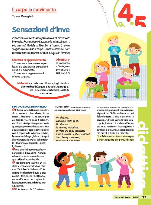 Sensazioni d'inverno | Giunti Scuola Sensazioni d'inverno | Giunti Scuola