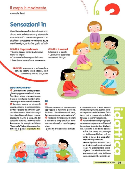 Sensazioni in movimento | Giunti Scuola