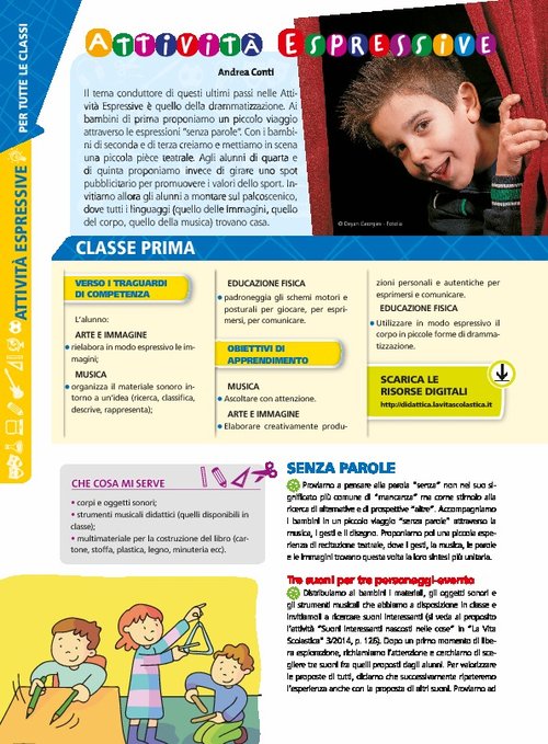 Senza parole - In scena! - Sport spot | Giunti Scuola Senza parole - In scena! - Sport spot | Giunti Scuola