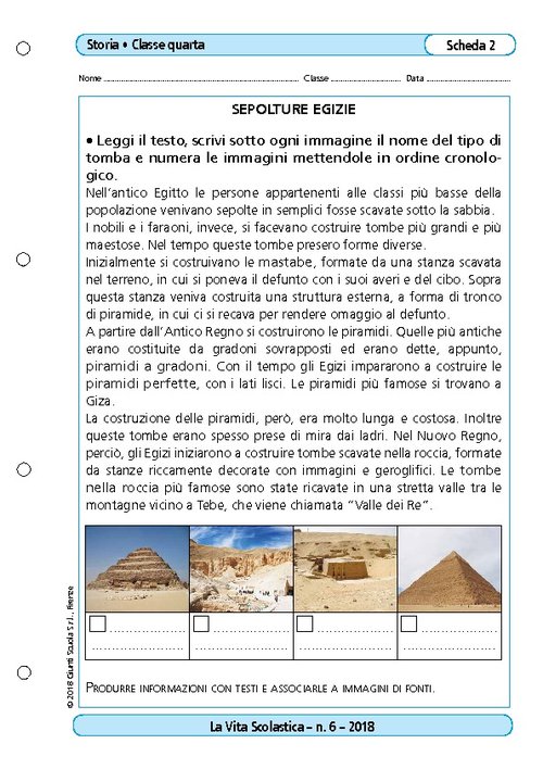 Sepolture egizie | Giunti Scuola Sepolture egizie | Giunti Scuola