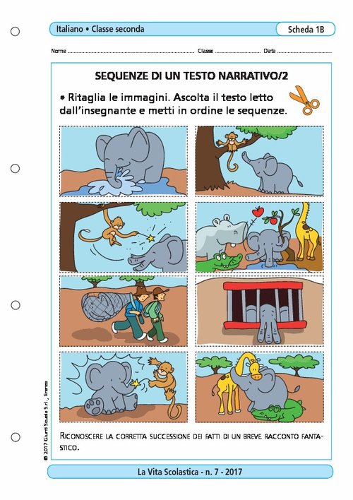 Sequenze di un testo narrativo/2 | Giunti Scuola Sequenze di un testo narrativo/2 | Giunti Scuola
