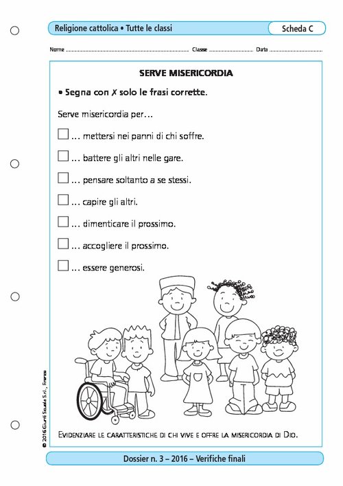 Serve misericordia | Giunti Scuola Serve misericordia | Giunti Scuola
