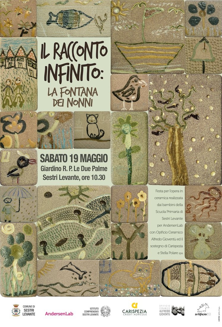 Sestri Levante (GE) - Festa per "Il racconto infinito: la fontana dei nonni" | Giunti Scuola Sestri Levante (GE) - Festa per "Il racconto infinito: la fontana dei nonni" | Giunti Scuola