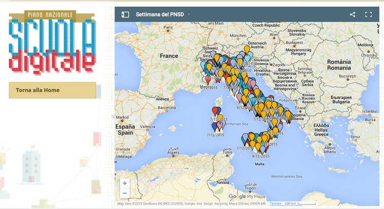 Settimana del Piano Scuola Digitale: la mappa degli eventi e il concorso | Giunti Scuola