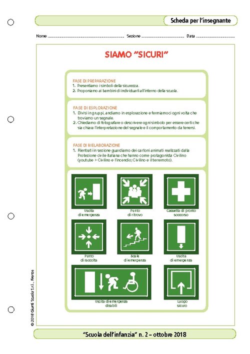 Siamo “sicuri” | Giunti Scuola Siamo “sicuri” | Giunti Scuola